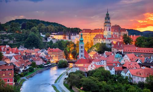 Nádherný Český Krumlov jen 5 minut chůze od historického centra v útulném Penzionu Hornička + snídaně
