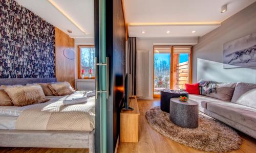 Polské Tatry: Zakopane v luxusním apartmánu s kuchyňkou v Aparthotelu Giewont *** + wellness a snídaně