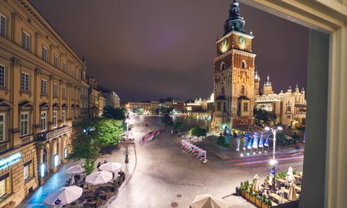 Polsko: Pobyt v Krakově přímo na náměstí v historickém centru v Hotelu Imperial *** se snídaní + dítě zdarma