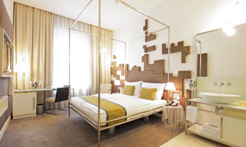 Praha blízko centra a MHD v moderním Hotelu Pure White **** se snídaní formou bufetu a pozdním check outem