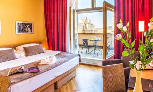 Praha přímo v centru v Hotelu Amarilis **** se snídaněmi a privátním wellness + dítě do 6 let zdarma