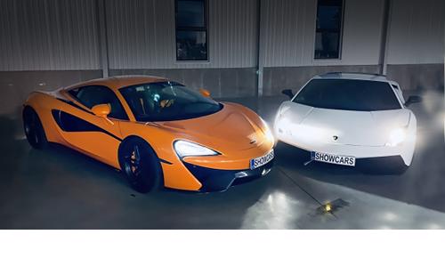 Večerní jízda ve dvou nabušených supersportech pro jednu osobu