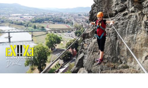 Via Ferrata: lezení s instruktorem po Pastýřské stěně pro 1-3 osoby