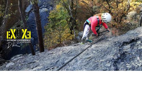 Via Ferrata: lezení s instruktorem po zajištěných cestách u Semil pro 1-3 osoby