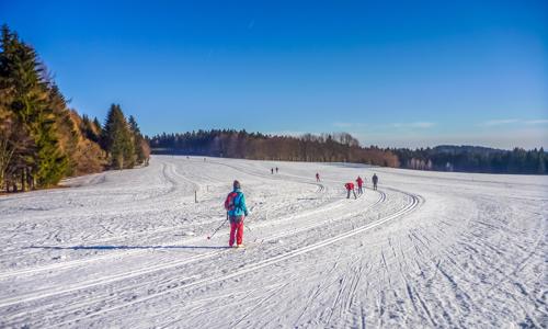 Vysočina: Chalupa Na špici blízko běžeckých tras se skipasem a polopenzí