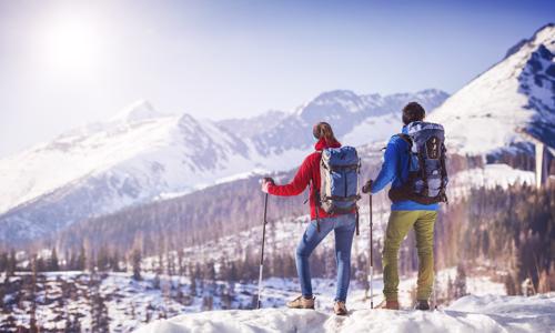 Vysoké Tatry blízko skiareálů v Penzionu Crystal s polopenzí a zapůjčením lyží