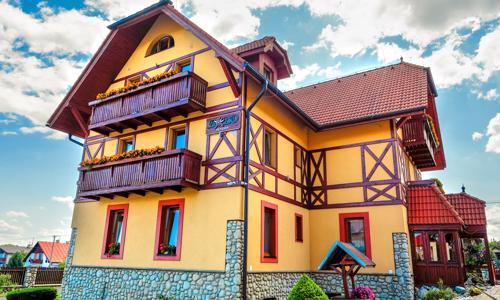Vysoké Tatry u ski areálů a atrakcí v Penzionu Baďo se saunou, fitness, slevami do wellness + polopenze
