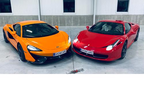 Zážitková jízda v Ferrari 458 Italia a McLaren 570S