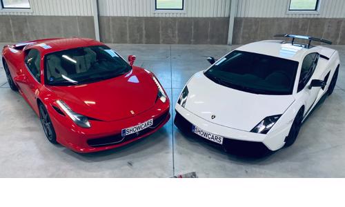 Zážitková jízda v Lamborghini Gallardo a Ferrari 458 Italia