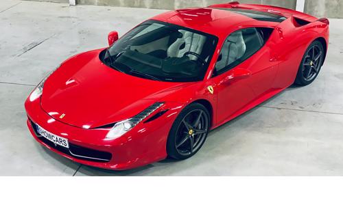 Zážitková jízda ve Ferrari 458 Italia