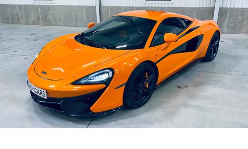 Zážitková jízda ve skvělém a rychlém autě McLaren 570S